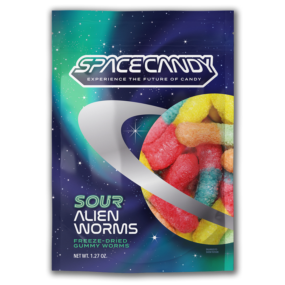 Sour Alien Worms – Space Candy