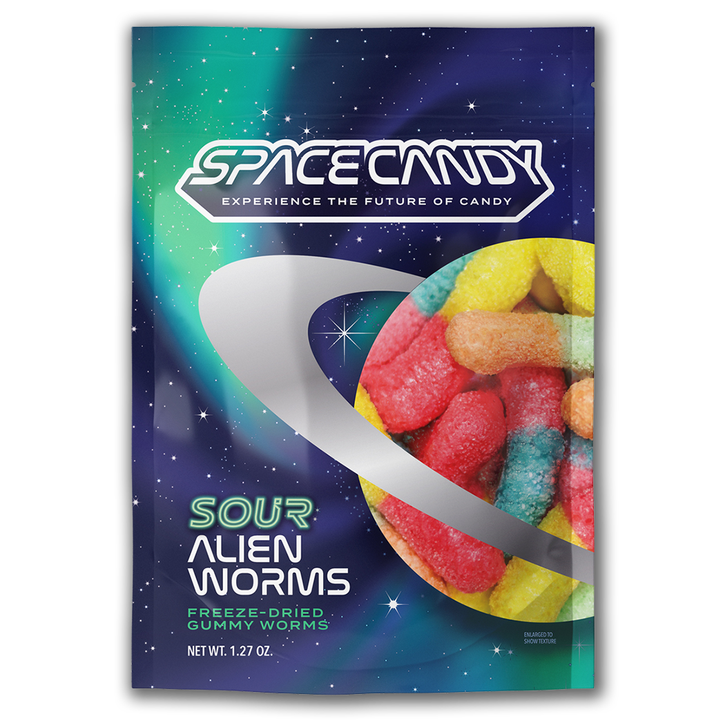 Sour Alien Worms